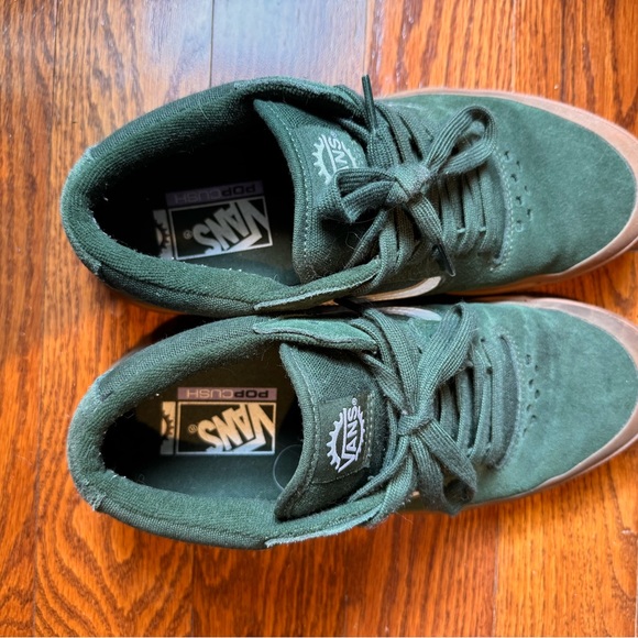 Vans Men's Style 114 SKATE BMX WAFFLECUP PRO GREEN GUM Sneakers - Picture 3 of 5